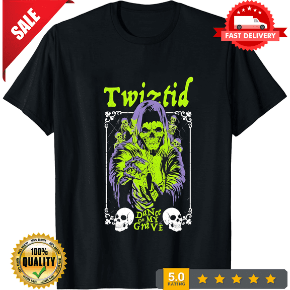 Twiztid Dance On My Grave Ghoul T-Shirt Size S-5Xl, LIMITED EDITION-TH73757