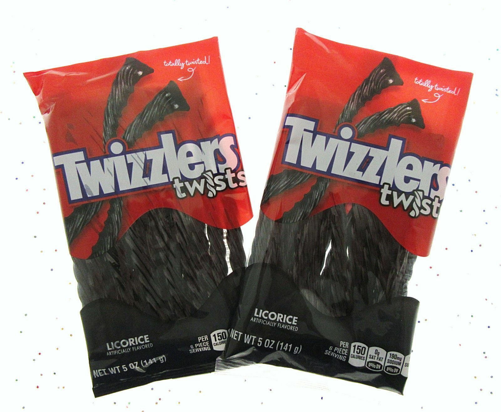 Turkiye 2 Twizzlers Siyah Meyan Koku Twists Lot 5oz Ubuy
