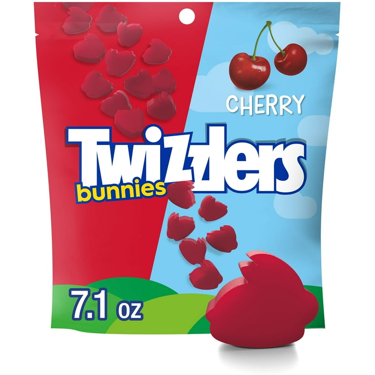 Twizzlers Cherry Bunnies Chewy Easter Candy for Parties Twizzlers Cherry Bunnies Chewy Easter Candy for Parties