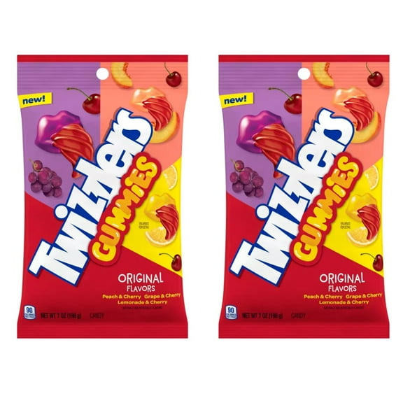 Twizzlers Gummies 7 Oz (Pack of 2)