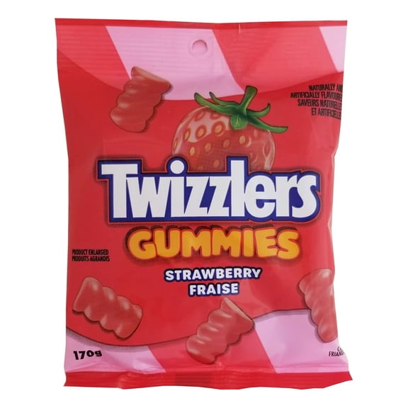 Twizzlers Strawberry Twist Gummies, 170g/6 oz Bag