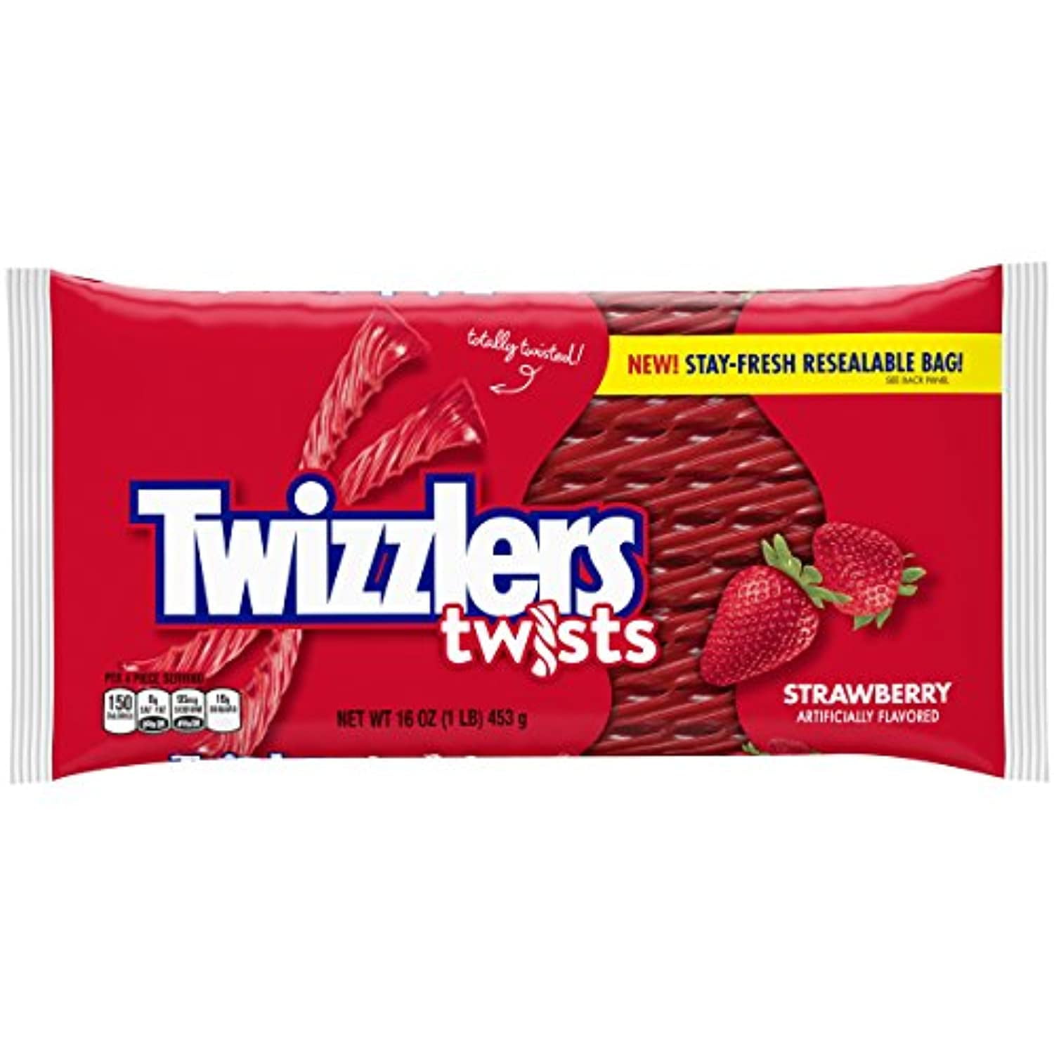 Twizzlers Strawberry Twists 16Oz - 6 Unit Pack