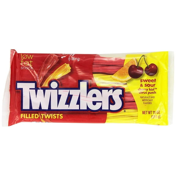 Twizzlers Sweet & Sour Filled Twists (11 oz) 2 Pack