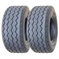thumbnail image 1 of Two 11L-16 12-Ply F3 Backhoe Front Tires – Heavy Duty 11x16 Tractor Loader Tires, 1 of 3