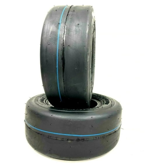Two 11x4x5 11x4-5 11x4.00-5 Smooth Tread 4pr Zero Turn Lawn Mower Tires Slick