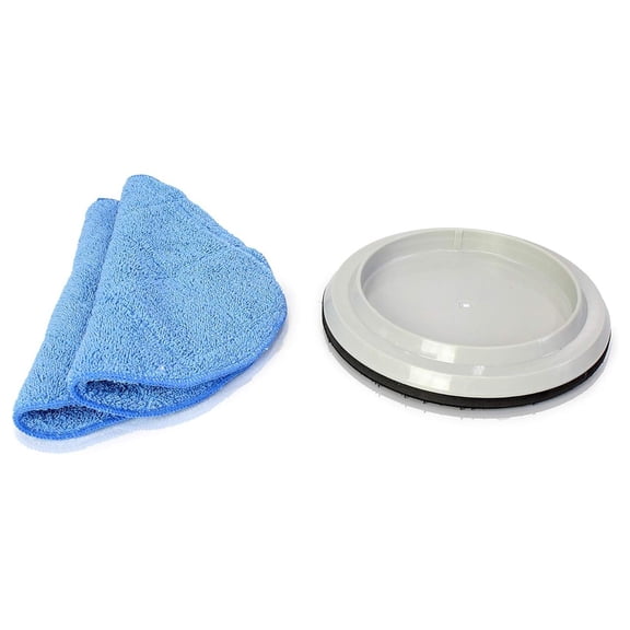 Two 13" Mopping Pads, Pad Holder Included, Compatible with 2021 and Older Models