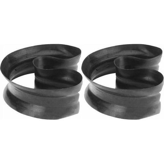 Two 15" Flaps for 7.50-15 & 8.25-15 Fork Lift Truck Tires Liner Center Hole Liner