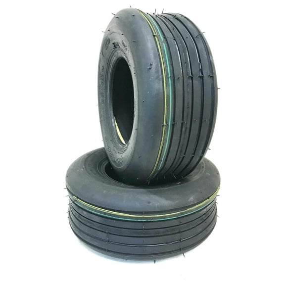 Two-15x6.00-6 Lawn Mower Tractor Rib Tires 15x6-6 NHS