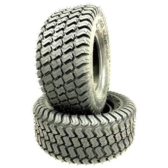 Justubes Brand: Two 16x6.50-8 Lawn Tractor S-Turf Tires 4 Ply Rated Heavy Duty 16x6.50-8 NHS