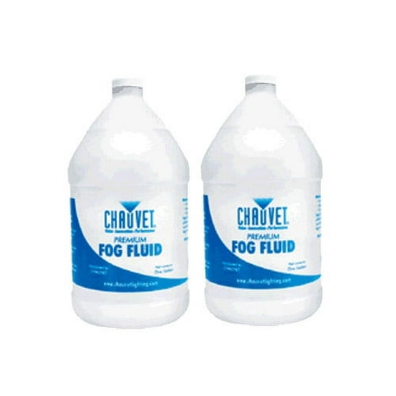 Two (2) Chauvet DJ Fj-U Non Toxic Thick Fog Smoke Machine Juice Fluid 1 Gallon