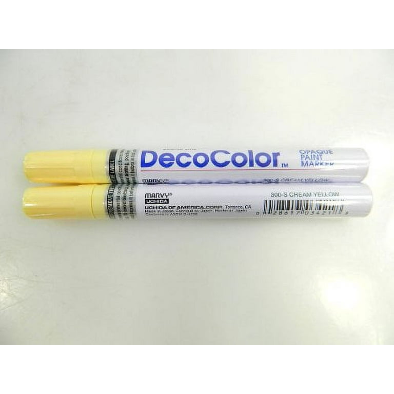 Marvy Uchida DecoColor Paint Markers, Acrylic, Opaque