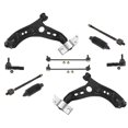 thumbnail image 1 of Two (2) Front Stamped Steel Lower Control Arms for 10-17 VW Tiguan REF 7152 7151, 1 of 6
