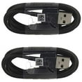thumbnail image 1 of Two (2) OEM Samsung USB-C Data Charging Cables for Galaxy S10/S10 Plus/S9/S9 Plus/S8/S8+/Note8 - Black EP-DG950CBE, 1 of 4