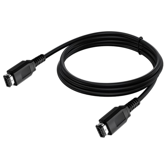 Two 2 Player Link Cable for Game Console Multiplayer Wire Delivers without Lag Gaming Playing