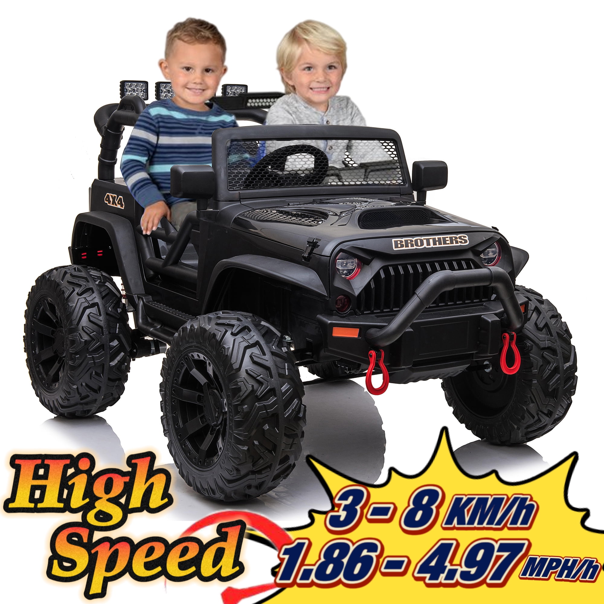 Two (2) Seater Large Ride On Car for kids,KidsCar with Remote Control