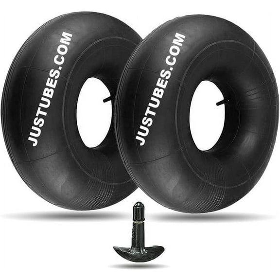 Two 23x10.50-12 Justubes Inner Tubes for Lawn Mower Tractor Tires with TR13 Valve Stems