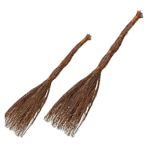 Two 36 Inch Cinnamon Twig Brooms - Fall Decoration - 2 Broom Package