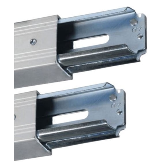 "Two 93""- 102"" Adjustable Heavy-Duty Aluminum E-Track Decking/Shoring Beam | Cargo Load Lock Bar for Enclosed Trailers, Trucks, Vans, and Reefers with The E Track Tie-Down System"