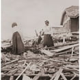 thumbnail image 1 of Two African American Women On Rubble Trying To Find Where Their Galveston Home Stood. 30 History, 1 of 2
