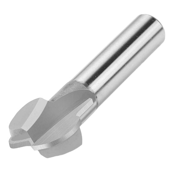 Two-Arc Handle Knife, Arc Grooving Tool,One-Piece Molded Woodworking Milling Cutter Head.Shank Hidden Pull Router Bit