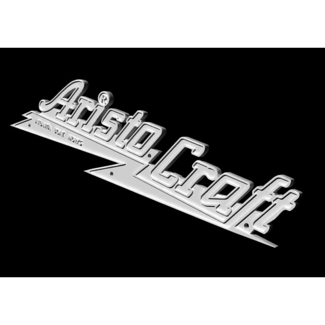 Two Aristo Craft Decals for wooden boat restoration project 10"x3" ea