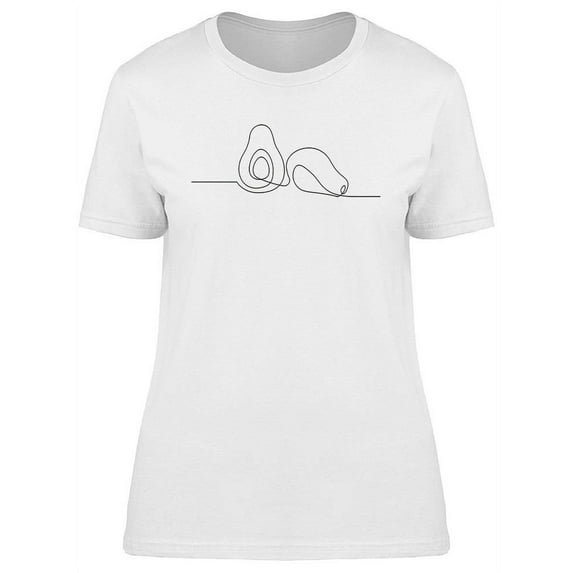 Two Avocados T-Shirt Women -Image by Shutterstock, Female x-Large