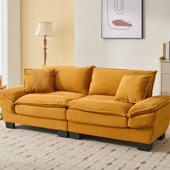 Two Back Pillows - Extra Support for Waist and Back - Reading or TV Time - Comfortable Sofa Relaxation