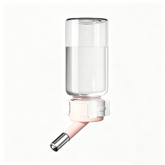 Two Ball Hanging Water Bottle 120Ml No Drip For Hamsters And Small Pet