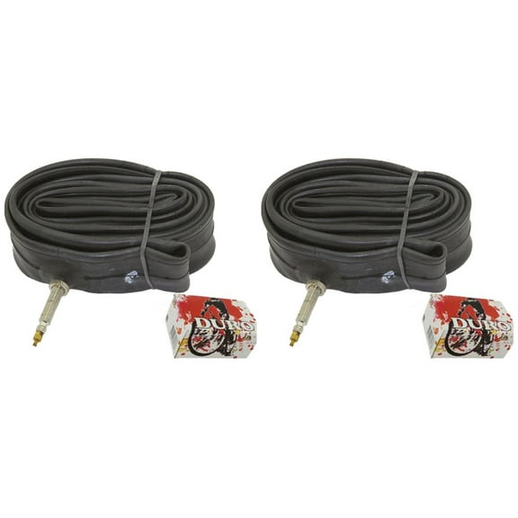 Two Bike Tube 20 X 1-3/8 33mm Standard Presta/Valve.