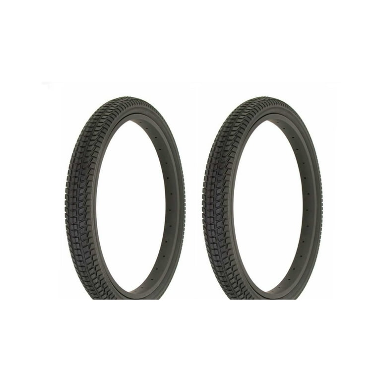 Two Bike Two Tire 22 x 2.125 Black/Black Side Wall IA-2026