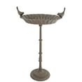 thumbnail image 1 of Two Birds Cast Iron Birdbath, 24" Tall, 1 of 1