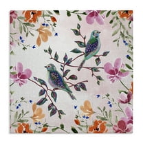 Stupell Industries Two Birds & Country Florals Canvas Wall Art, design by Adonna Ebrahimi, 36 x 36