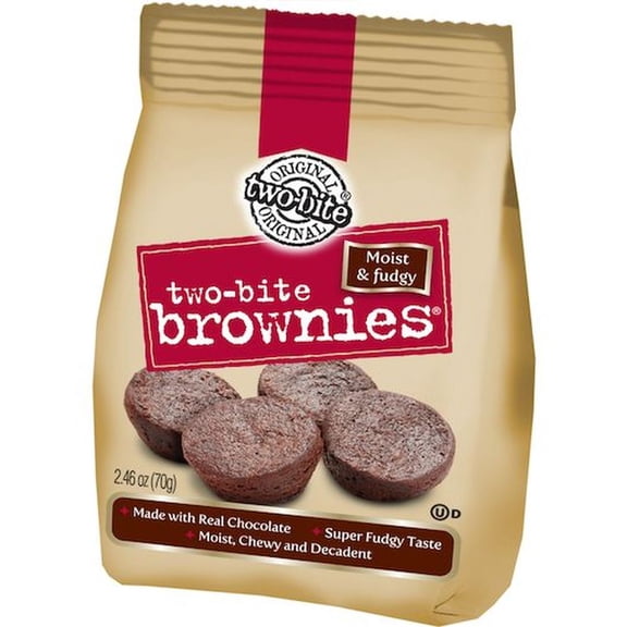 Two Bite Brownies, 0.154 Pound -- 40 per case
