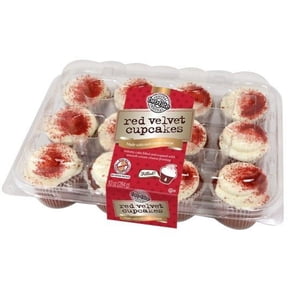 Two Bite Premium Red Velvet Cupcake, 10 Ounce -- 12 per case