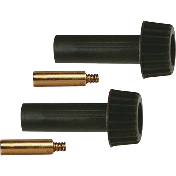 * Two Black Replacement Knobs (6/144)
