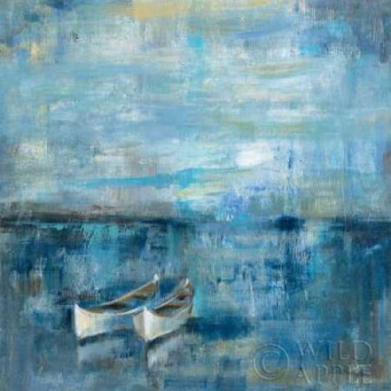 Two Boats Canvas Art - Silvia Vassileva (24 x 24)
