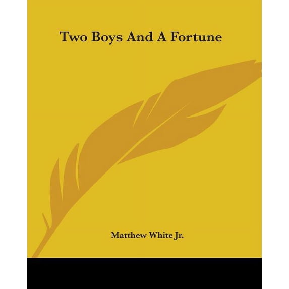 Two Boys And A Fortune (Paperback)