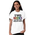 thumbnail image 1 of Two Brides Better Than One LGBT Pride Women's Graphic T Shirt Tees Brisco Brands S, 1 of 5