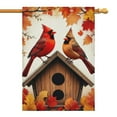 thumbnail image 1 of Two Cardinals and Fall Leaves Fall Garden Flags 28"x40" Double Side,Small Yard Flags for Outside,Outdoor Fall Decor,Autumn Funny Garden Flag Yard Decoration, 1 of 5