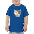 thumbnail image 1 of Two Cats With Two Eye Colors T-Shirt Toddler -Kayomi Harai Designs,  2 Toddler, 1 of 4