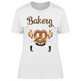 thumbnail image 1 of Two Chefs Grabbing A Pretzel T-Shirt Women -Image by Shutterstock, Female XX-Large, 1 of 2