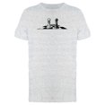 thumbnail image 1 of Two Chess Pawns Grunge Tee Men's -Image by Shutterstock, 1 of 2