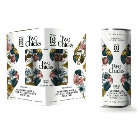 Two Chicks Elderflower Fizz 4pk