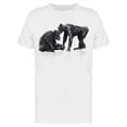 thumbnail image 1 of Two Chimpanzees In Photo Studio Tee Men's -Image by Shutterstock, 1 of 2
