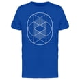thumbnail image 1 of Two Circles Fused Design T-Shirt Men -Image by Shutterstock, Male Small, 1 of 2