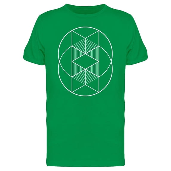 Two Circles Fused Design Tee Men's -Image by Shutterstock