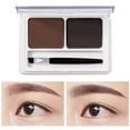 thumbnail image 1 of Two-Color Eyebrow Powder - Waterproof Sweat-Proof 0.88oz, Smooth Fine Pigment, Natural Long-Lasting Makeup, Professional Brow Kit, Travel-Friendly, Matte and Shimmer, Women 1PC*1, 1 of 2