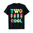 thumbnail image 1 of Two Cool 2nd Birthday Popsicle 2 Year Old Boy Second Bday T-Shirt, 1 of 3