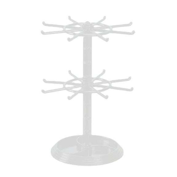 Two Counter Top Spinner Display Stand Jewelry Rotating Display Holder Necklace Keychain Pendants