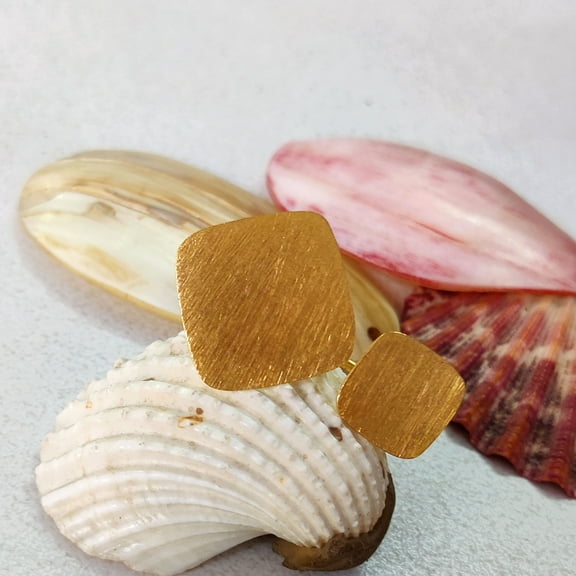 Two Cushion Brass Ring #Large Ring #Brass Ring #Multifinger Ring #Ring #Multi Square Ring # Brass Jewelry For Christmas#Brass #Jewellery